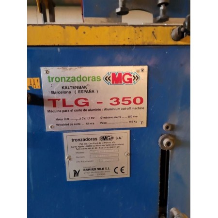 TRONZADORA MG TLG-350 SEMI-NUEVA TRONZADORA MG TLG-350 SEMI-NUEVA